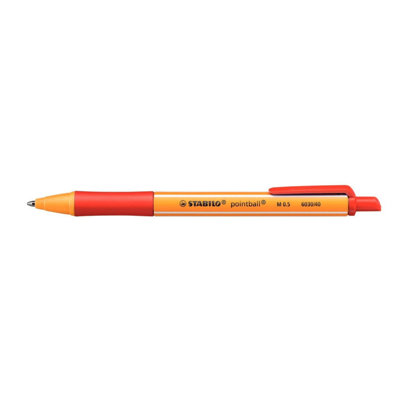 Stylo bille Pointball rouge