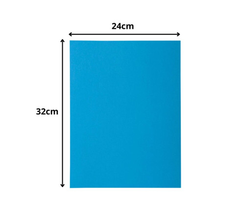 Paquet de 50 chemises 2 rabats ROCK''S 210 - 24x32cm