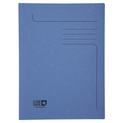 Paquet de 5 chemises 2 rabats 400g/m2 Clean'Safe - 24x32cm