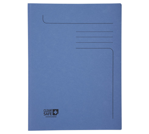 Paquet de 5 chemises 2 rabats 400g/m2 Clean'Safe - 24x32cm