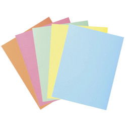 Paquet de 5 chemises 2 rabats SUPER 210 - 24x32cm