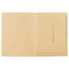 Paquet de 25 chemises 2 rabats SUPER 210 Contact - 24x32cm