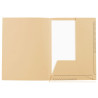 Paquet de 25 chemises 2 rabats SUPER 210 Contact - 24x32cm