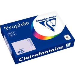 Paquet de 250 feuilles format A4 160g lilas CLAIREFONTAINE