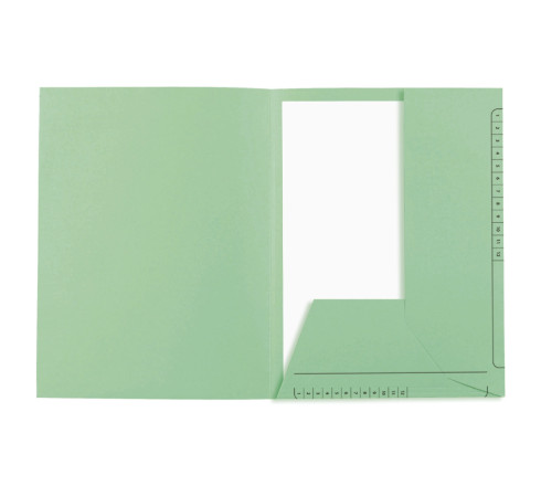 Paquet de 25 chemises 2 rabats SUPER 210 Contact - 24x32cm