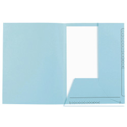 Paquet de 25 chemises 2 rabats SUPER 210 Contact - 24x32cm