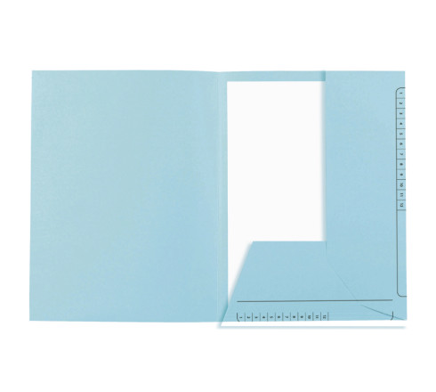 Paquet de 25 chemises 2 rabats SUPER 210 Contact - 24x32cm