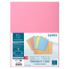 Paquet 100 chemises 1 rabat SUPER 160 - 24x32cm