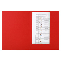 Chemise imprimée à 2 rabats Forever® 290g/m2 - 24x32cm
