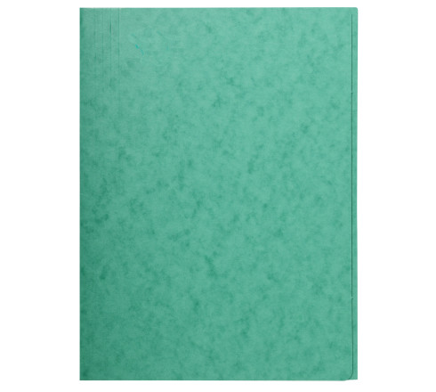 Chemise simple sans élastique avec 3 rabats carte lustrée 390gm2 ® - A4
