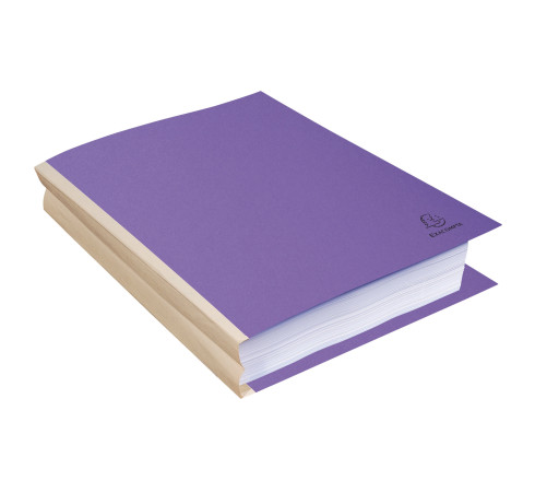Paquet de 10 chemises à soufflet dos toilé ROCK''S 320g/m2 - 24x32cm