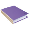 Paquet de 10 chemises à soufflet dos toilé ROCK''S 320g/m2 - 24x32cm