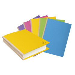 Paquet de 10 chemises à soufflet dos toilé ROCK''S 320g/m2 - 24x32cm