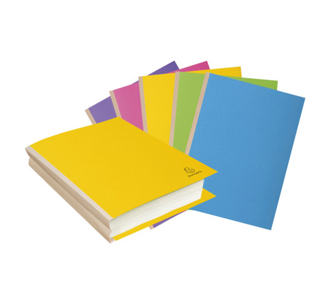 Paquet de 10 chemises à soufflet dos toilé ROCK''S 320g/m2 - 24x32cm
