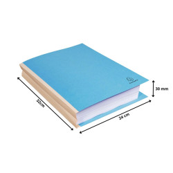 Paquet de 10 chemises à soufflet dos toilé Forever® 320g/m2 - 24x32cm