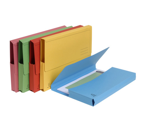 Paquet de 5 chemises poche coloris vifs Forever® - 24,5x32,5cm