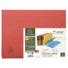 Paquet de 10 chemises poche coloris vifs Forever - 24x32cm
