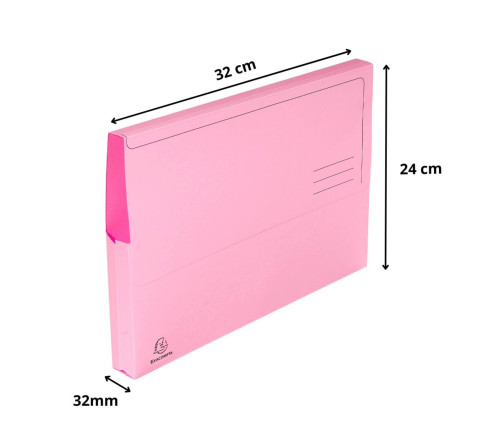 Paquet de 10 chemises poche SUPER 210 - 24,5x32,5cm