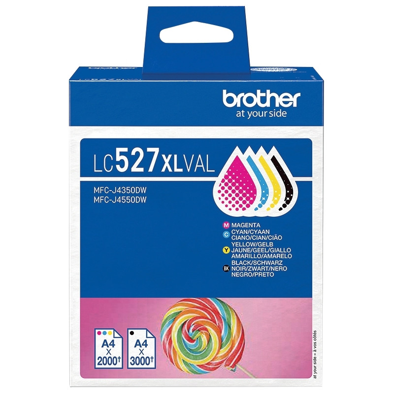 Brother SUCETTE lot 4 cartouches encre noire, cyan, magenta, jaune aut