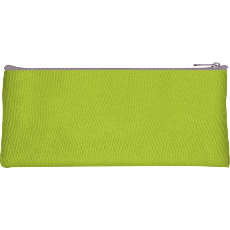 Fourre tout plat 22 x 11 cm coloris assorti