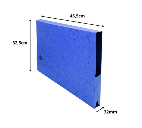 Chemises poche en carte lustrée 225g/m2- A3