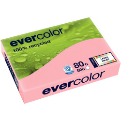 Ramette de 500 feuilles format A4 80g rose recyclé