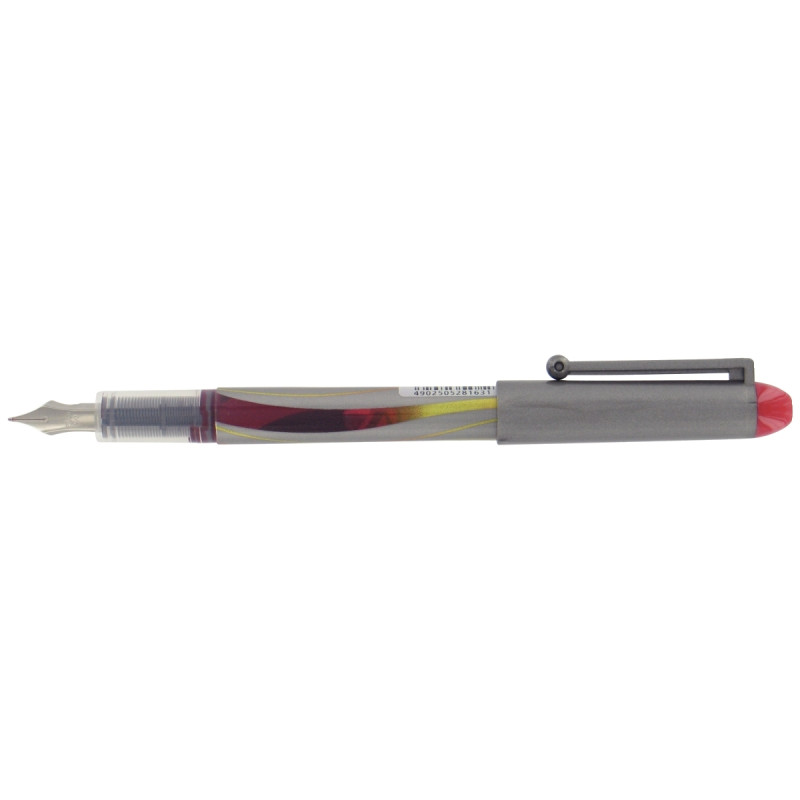 Stylo plume jetable V-Pen rouge