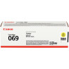Canon 069 cartouche laser jaune authentique