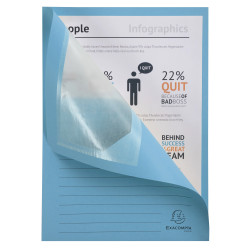 Paquet de 100 chemises à fenetre Forever - 22x31cm