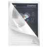 Paquet de 100 chemises à fenêtre SUPER 160g/m2 - 22x31cm