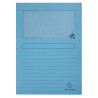 Paquet de 40 + 10 chemises à fenêtre SUPER 160g/m2 - 22x31cm