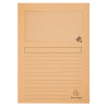 Paquet de 40 + 10 chemises à fenêtre SUPER 160g/m2 - 22x31cm