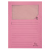 Paquet de 40 + 10 chemises à fenêtre SUPER 160g/m2 - 22x31cm