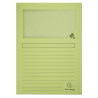 Paquet de 40 + 10 chemises à fenêtre SUPER 160g/m2 - 22x31cm