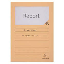 Paquet de 40 + 10 chemises à fenêtre SUPER 160g/m2 - 22x31cm