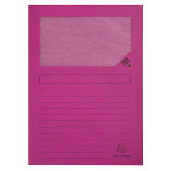 Paquet de 25 chemises à fenêtre Forever 130g/m2 - 22x31cm