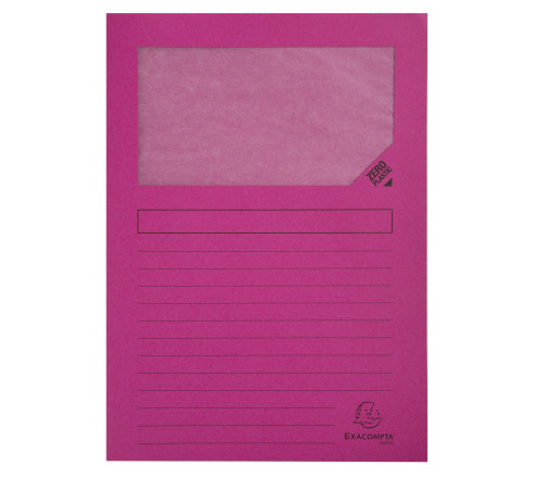 Paquet de 25 chemises à fenêtre Forever 130g/m2 - 22x31cm