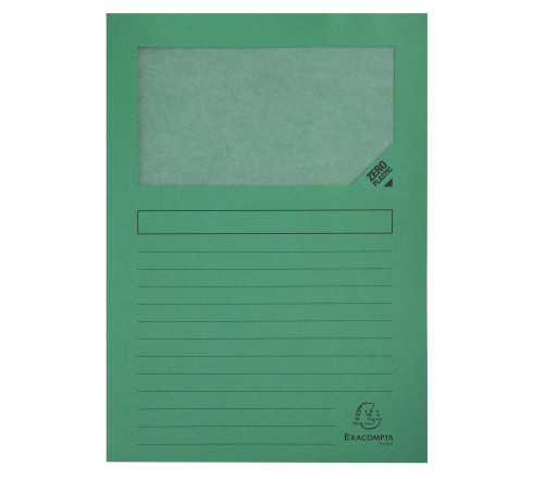 Paquet de 25 chemises à fenêtre Forever 130g/m2 - 22x31cm