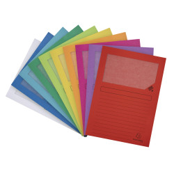 Paquet de 25 chemises à fenêtre Forever 130g/m2 - 22x31cm