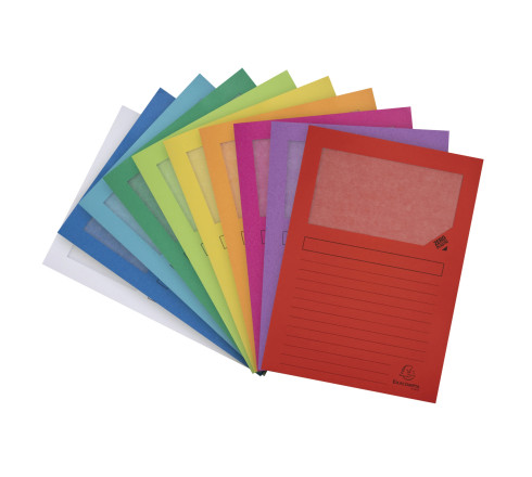 Paquet de 25 chemises à fenêtre Forever 130g/m2 - 22x31cm