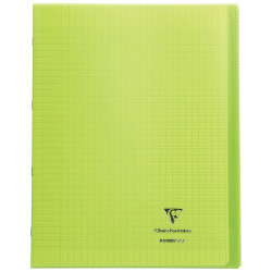 Piqûre 96 pages KOVERBOOK, format 24x32 cm, seyès 90g, couverture poly