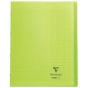 Piqûre 96 pages KOVERBOOK, format 24x32 cm, seyès 90g, couverture poly
