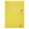Paquet de 25 chemises à fenêtre Forever 130g/m2 - coloris pastel assortis - 22x31cm
