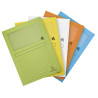 Paquet de 25 chemises à fenêtre Forever 130g/m2 - coloris pastel assortis - 22x31cm