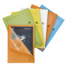 Paquet de 25 chemises à fenêtre Forever 130g/m2 - coloris pastel assortis - 22x31cm