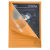 Paquet de 25 chemises à fenêtre Forever 130g/m2 - coloris pastel assortis - 22x31cm