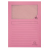 Paquet de 10 chemises à fenêtre SUPER 160g/m2 - 22x31cm