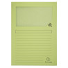 Paquet de 10 chemises à fenêtre SUPER 160g/m2 - 22x31cm