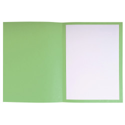 Paquet de 25 dossiers de plaidoirie Pour/Contre carte lustrée 25x32cm