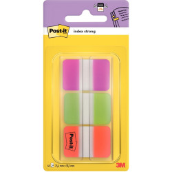 Carte de 66 index rigide standard format 25,4 x 38 mm coloris fun asso